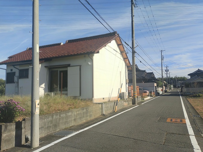 41号線からのアクセス