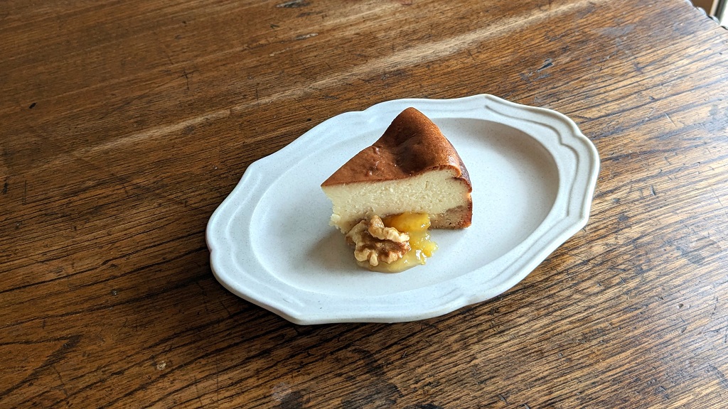 【犬山のカフェ】ブルーチーズ好きの方におすすめ！ゴルゴンゾーラのチーズケーキ